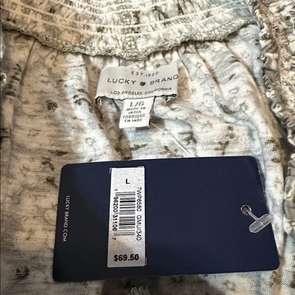 Lucky Brand green Floral Blouse - Picture 5 of 5